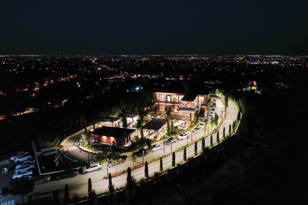 Konya’nın yeşiliyle ünlü ilçesi Meram’da yaz masala dönüşüyor 17